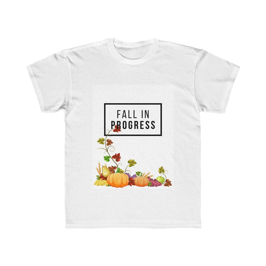Fall in Progress Kids Regular Fit Tee