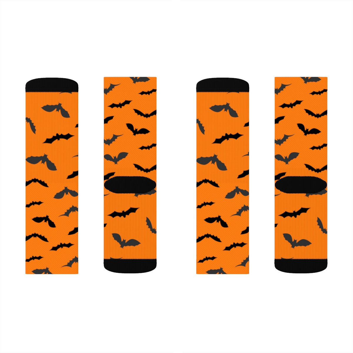 Bat Socks Orange