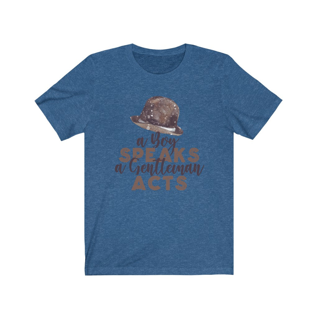 Boys and Gents  Adult Jersey Short Sleeve Tee
