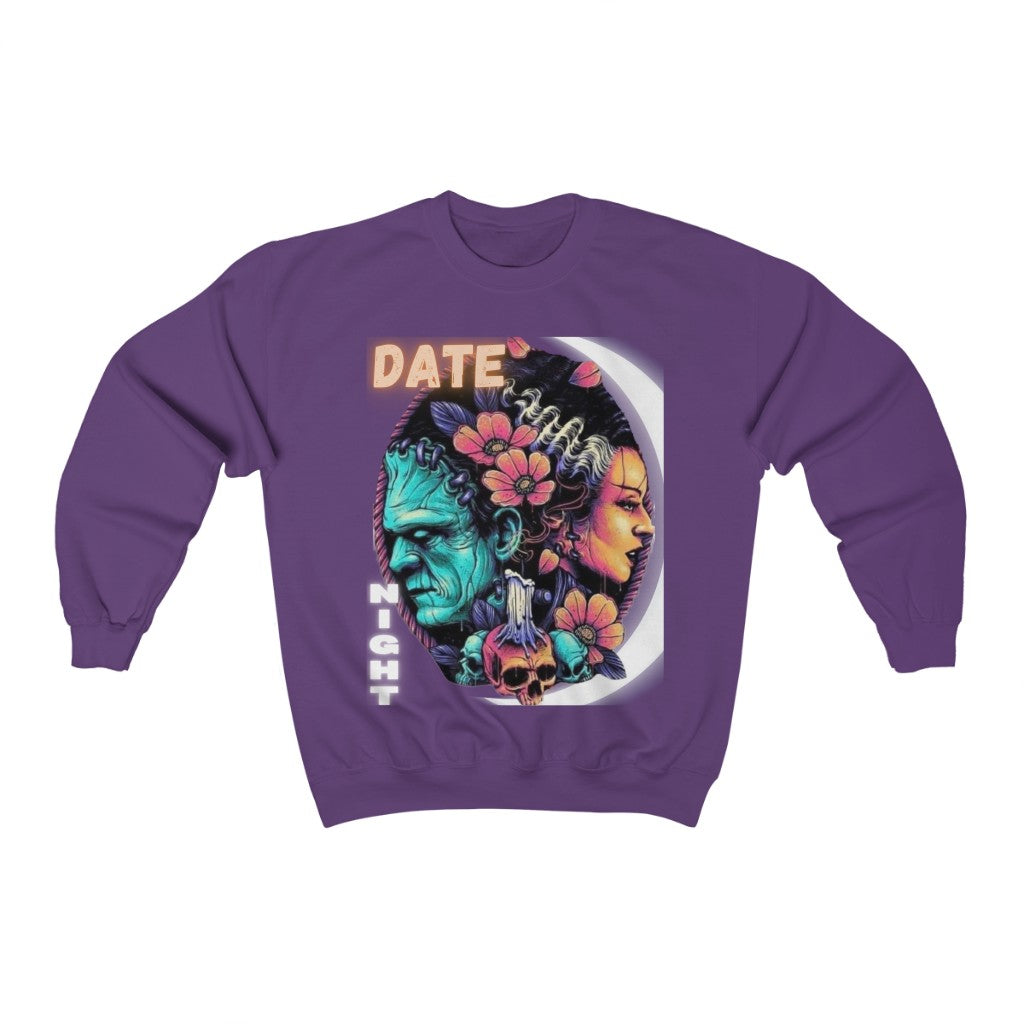 Date Night Unisex Heavy Blend™ Crewneck Sweatshirt