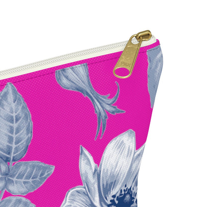 Pretty Pink, Baby Blue Accessory Pouch w T-bottom