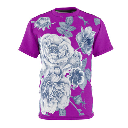 Pretty Pnk Baby Blue Unisex AOP Cut & Sew Tee