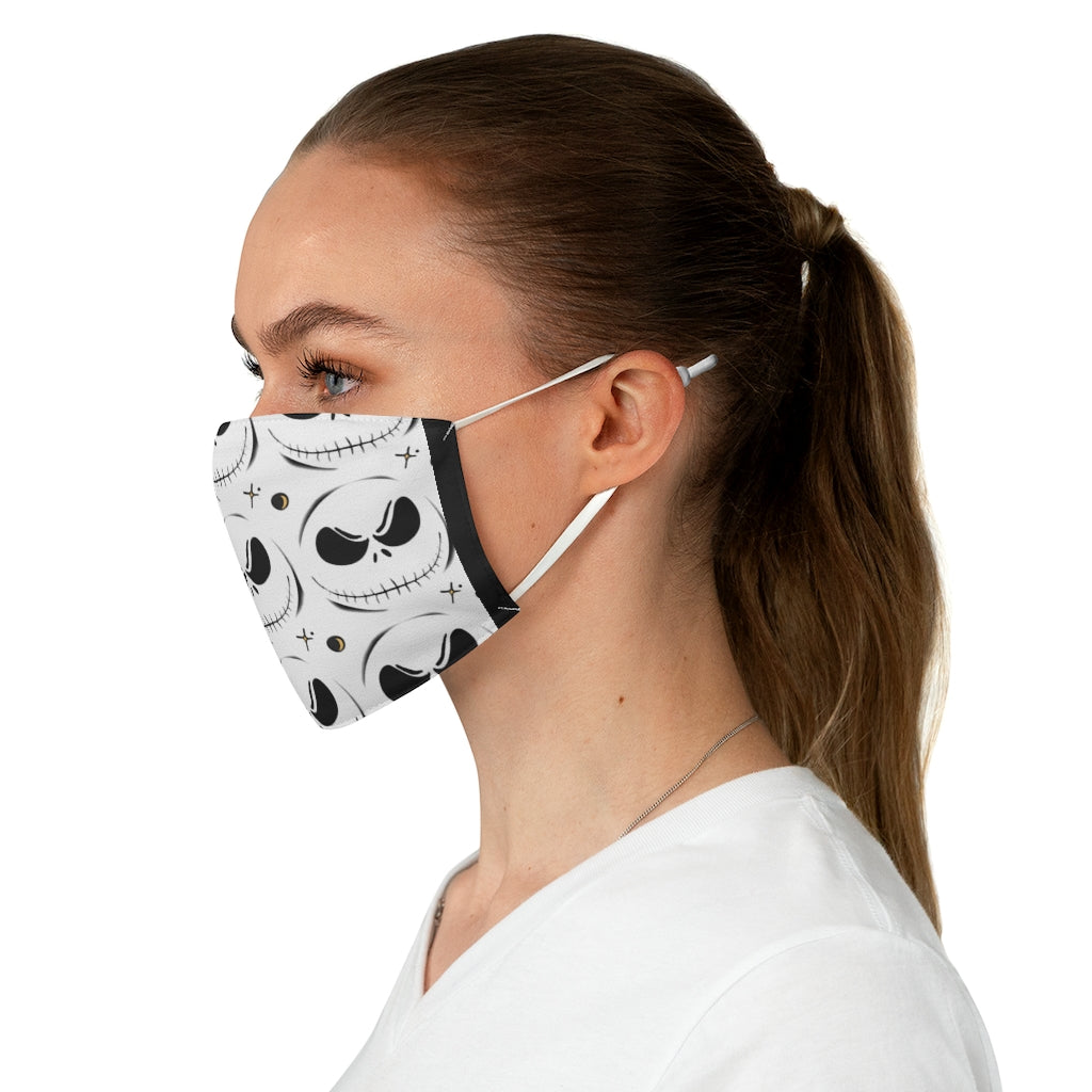Pumpkin King Fabric Face Mask