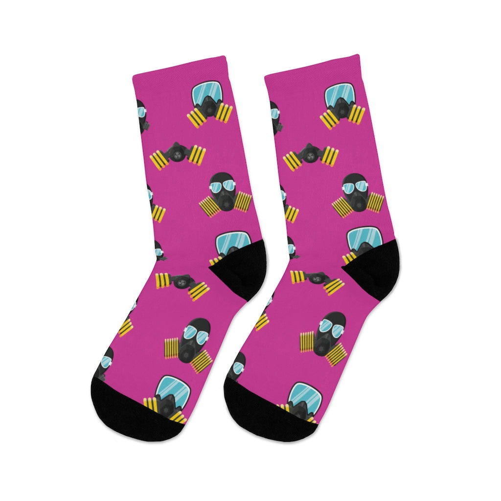 MaskOn PNK Adult Unisex DTG Socks