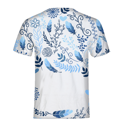 Feather Blue Kids Tee