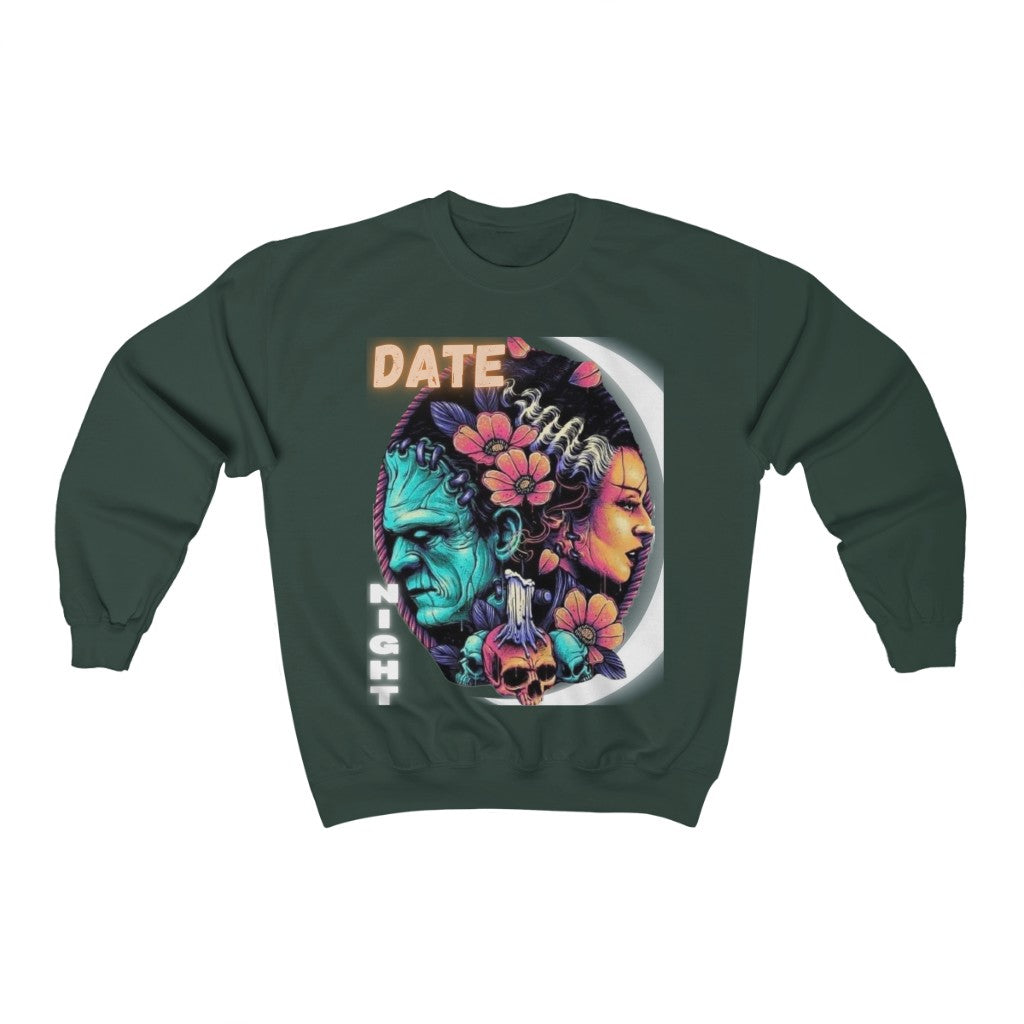 Date Night Unisex Heavy Blend™ Crewneck Sweatshirt