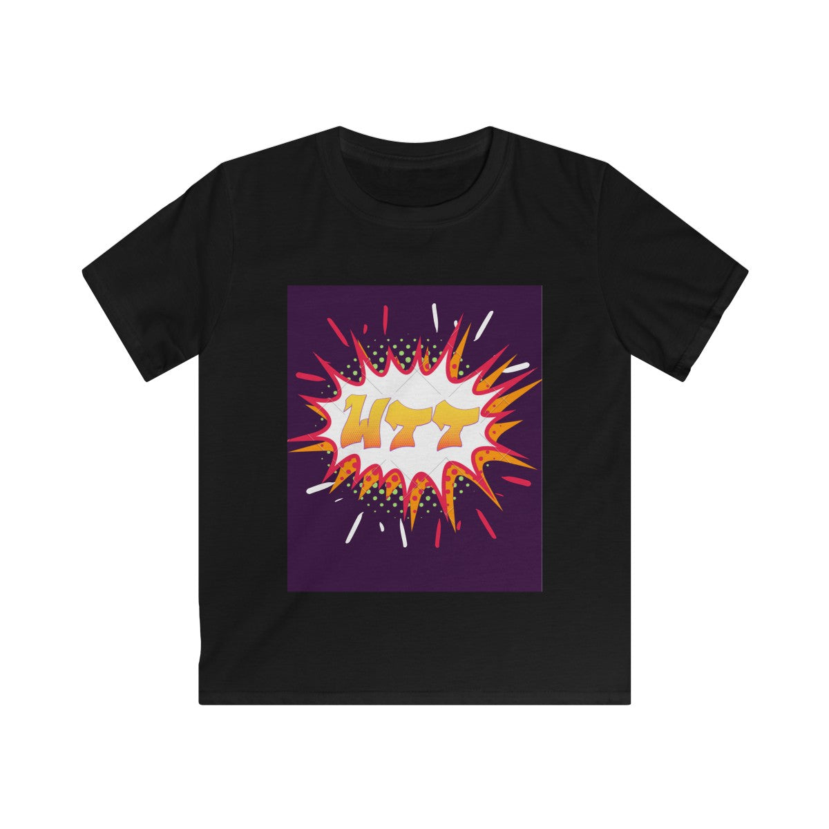 WTT POW Logo Kids Softstyle Tee
