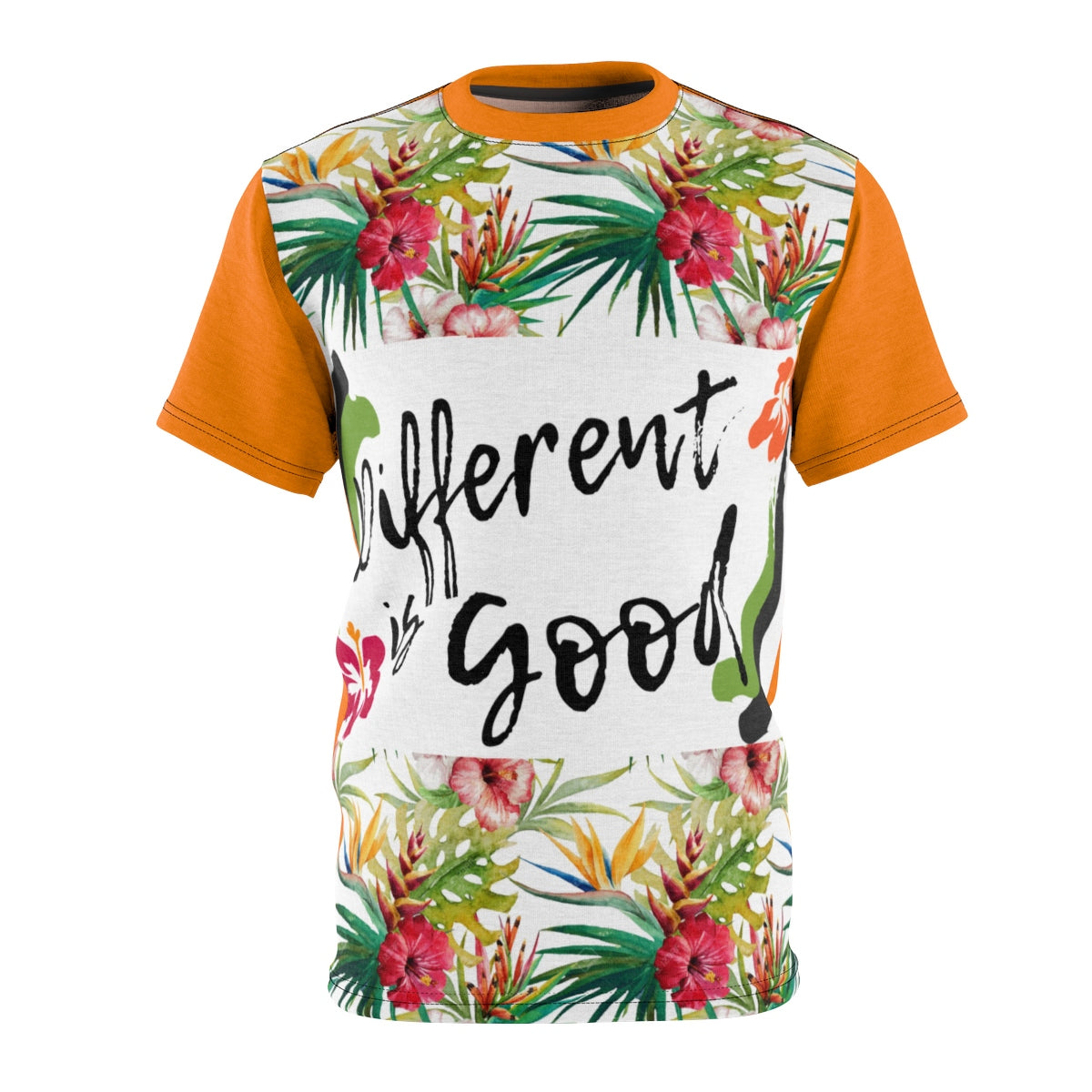 Different ORG  Unisex AOP Cut & Sew Tee