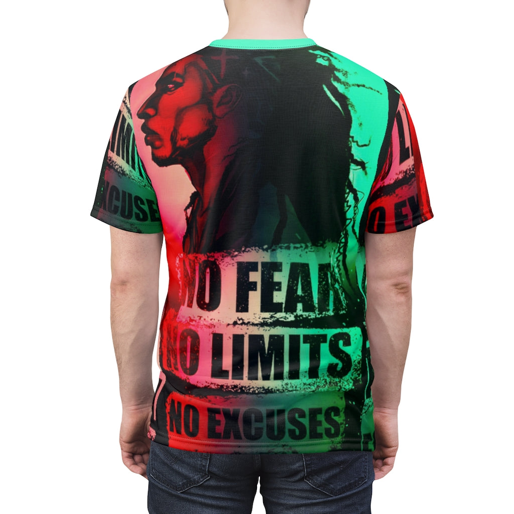 No FearII Adult AOP Cut & Sew Tee