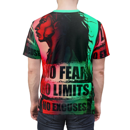 No FearII Adult AOP Cut & Sew Tee