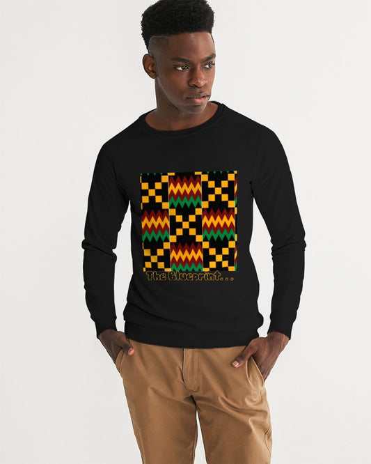 The Blueprint (Kente Theme) Men's Graphic Sweatshirt