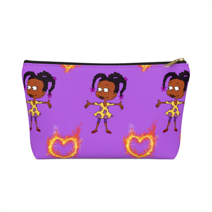 Suzie  Accessory Pouch w T-bottom