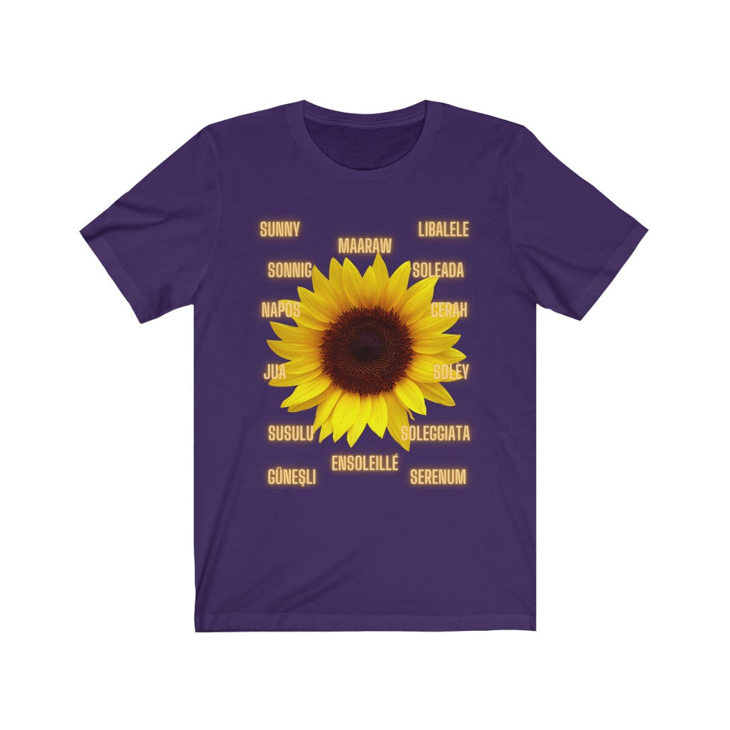 Sunny Vibe Unisex Jersey Short Sleeve Tee