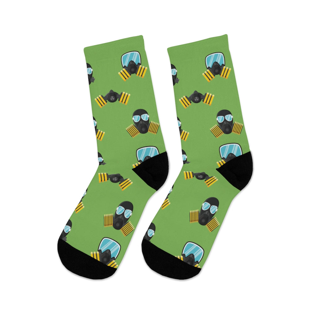 MaskOn GRN Adult Unisex DTG Socks