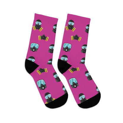 MaskOn PNK Adult Unisex DTG Socks
