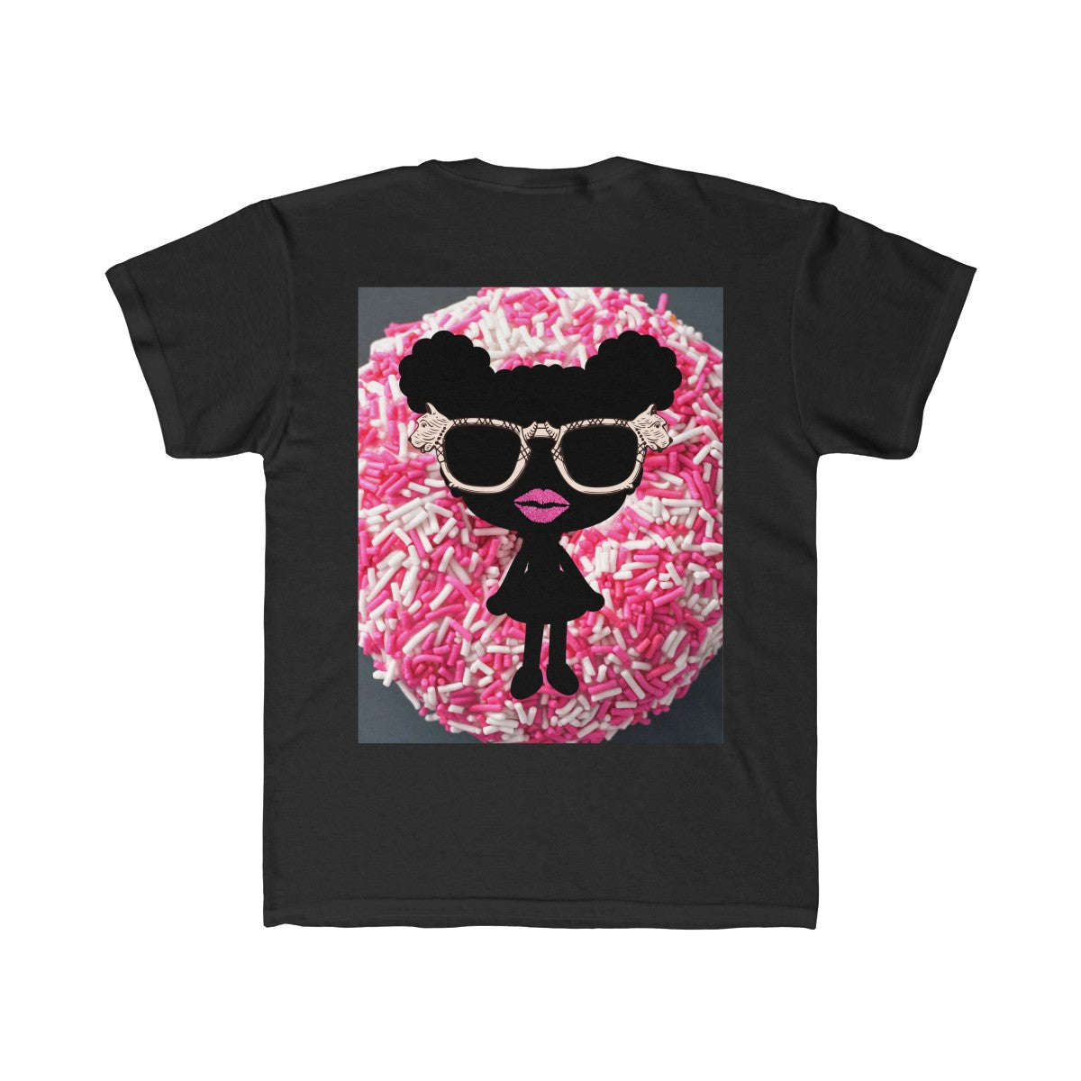 Candy Girls Donut Sprinkle Kids Regular Fit Tee