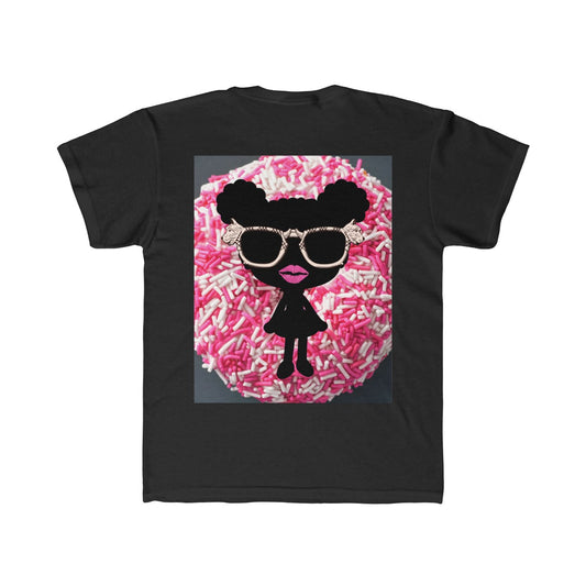 Candy Girls Donut Sprinkle Kids Regular Fit Tee