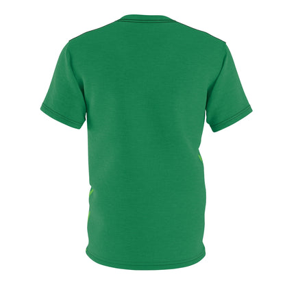 Green Shamrock Unisex AOP Cut & Sew Tee