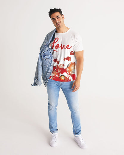 Bubble Hearts Men's Tee
