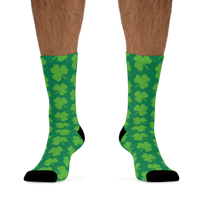 Green Shamrock DTG Socks