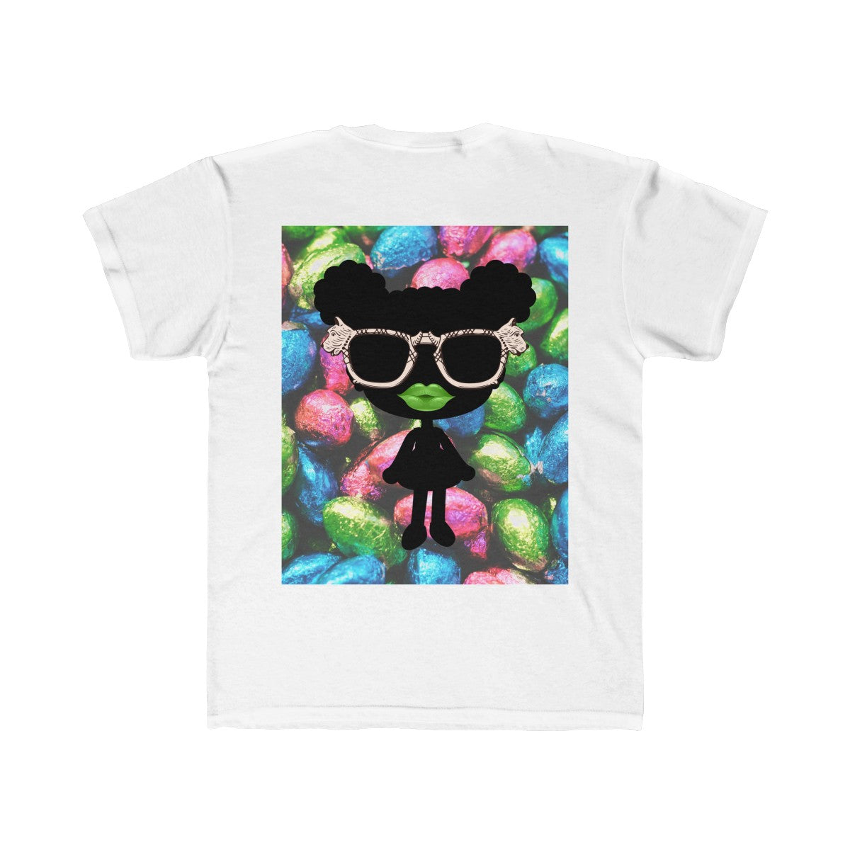 Candy Girls Chocolate Eggs Kids Regular Fit Tee