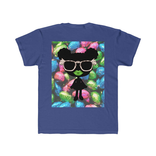 Candy Girls Chocolate Eggs Kids Regular Fit Tee