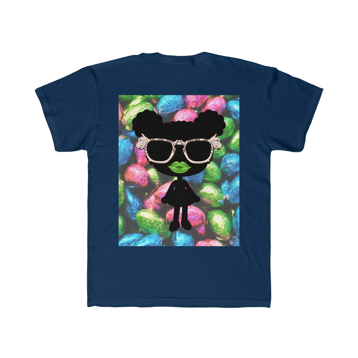 Candy Girls Chocolate Eggs Kids Regular Fit Tee