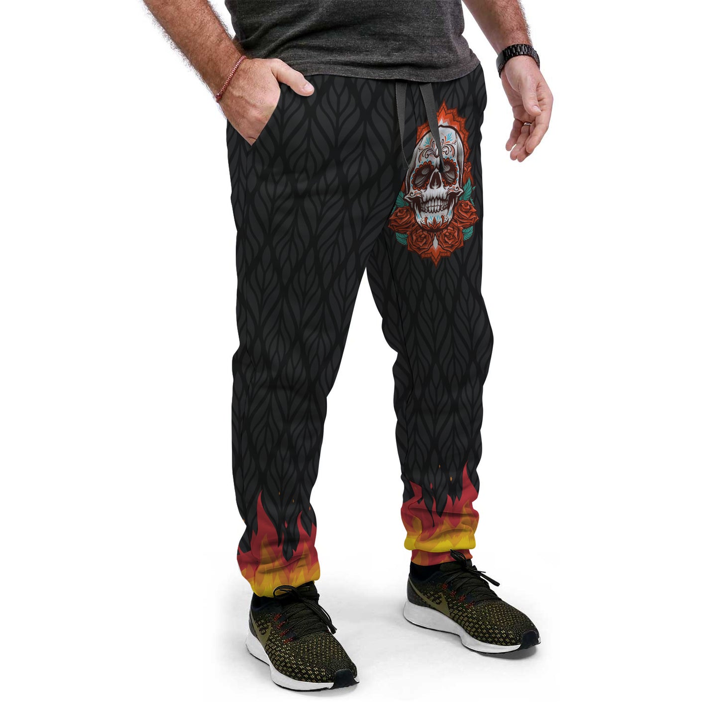 Sugar Skull Heat AOP Joggers