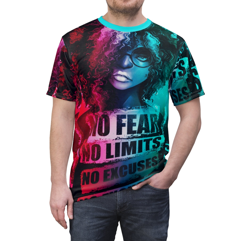 No Fear Adult AOP Cut & Sew Tee