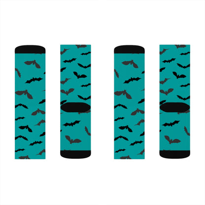 Bat Socks Teal