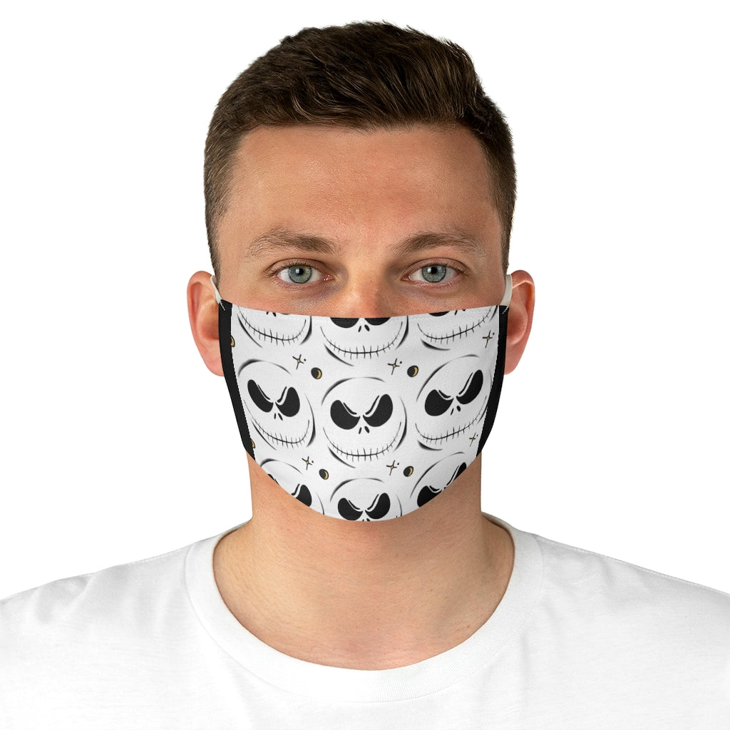 Pumpkin King Fabric Face Mask