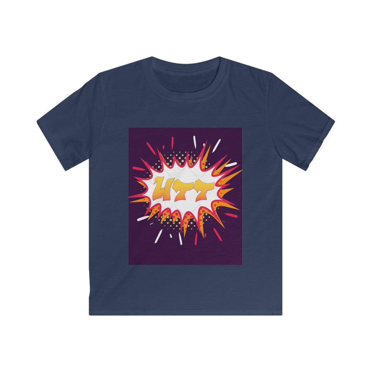 WTT POW Logo Kids Softstyle Tee