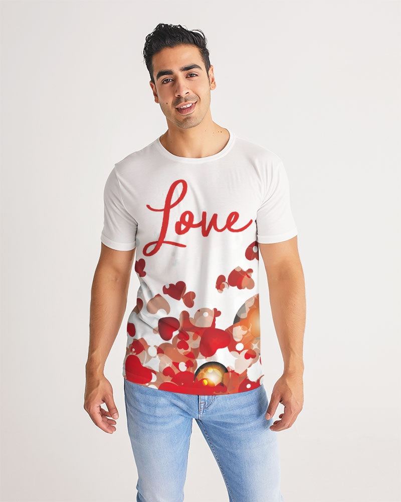 Bubble Hearts Men's Tee