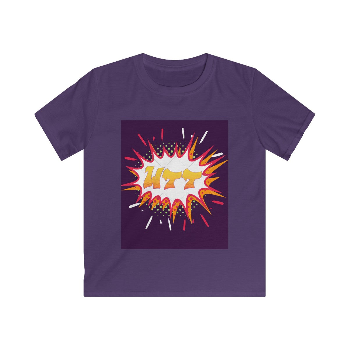 WTT POW Logo Kids Softstyle Tee
