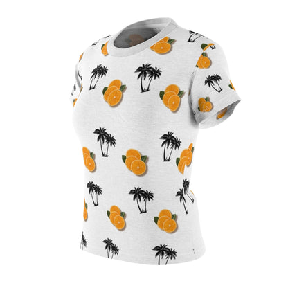 Florida Orange Women's AOP Cut & Sew Tee