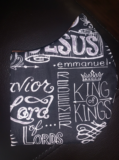 King of Kings Cotton 2 Layer Facemask