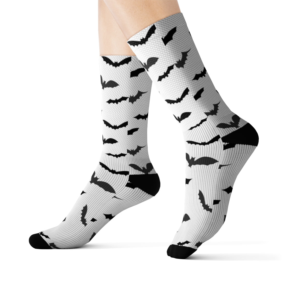 Bat Socks Sublimation Socks