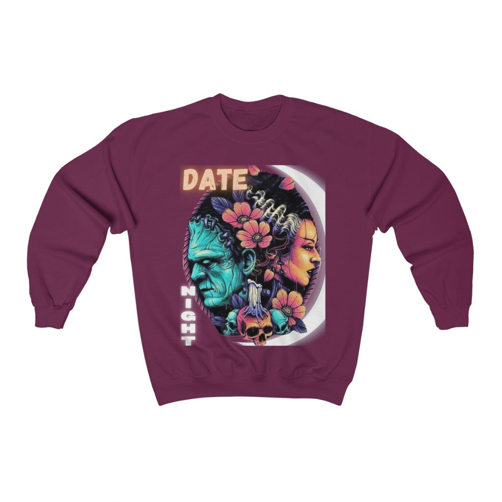 Date Night Unisex Heavy Blend™ Crewneck Sweatshirt