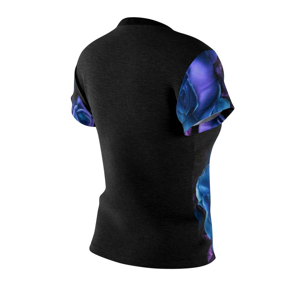 Midnight Bloom Women's AOP Cut & Sew Tee
