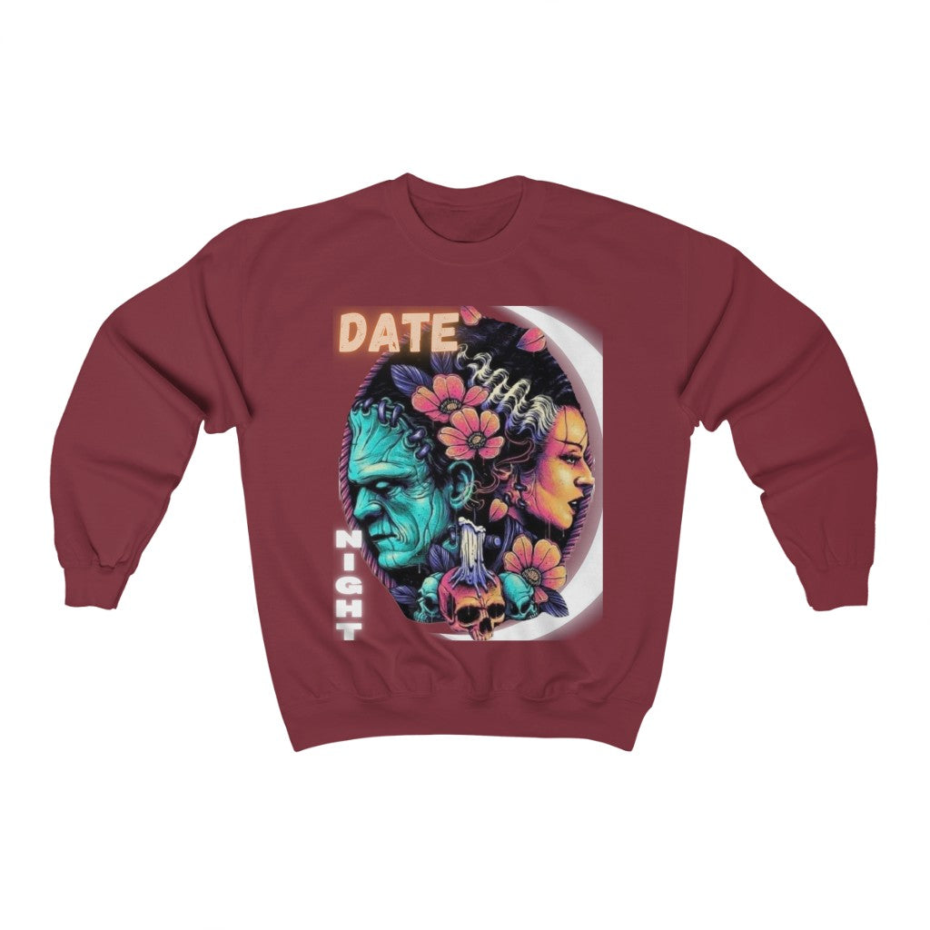 Date Night Unisex Heavy Blend™ Crewneck Sweatshirt