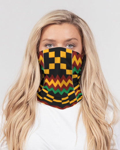 Kente Theme Neck Gaiter Set