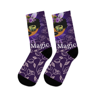 Black Girl Magic Adult DTG Socks