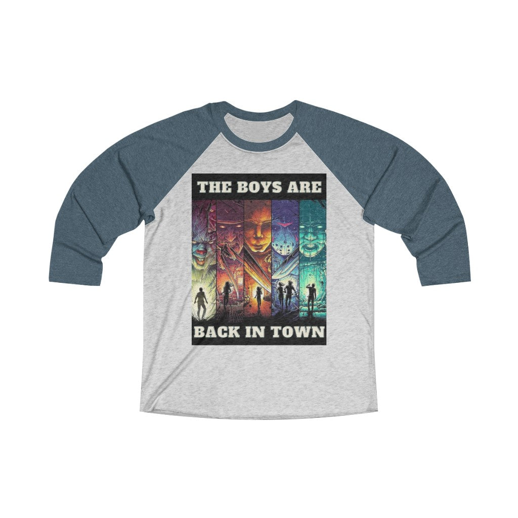 The Boys Unisex Tri-Blend 3/4 Raglan Tee
