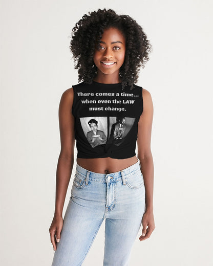 Law Change Women's Twist-Front Tank