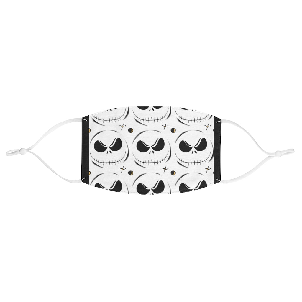 Pumpkin King Fabric Face Mask
