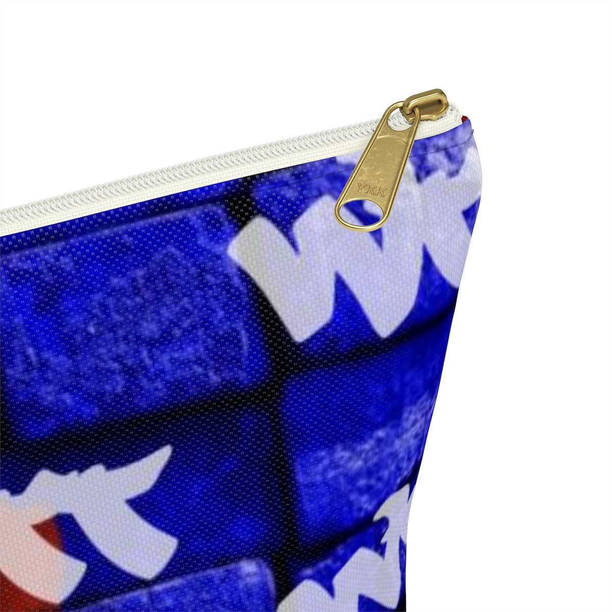 WTT logo Blue/Red Brick Accessory Pouch w T-bottom