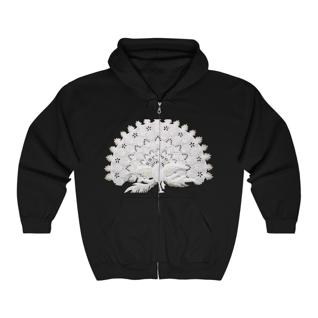 Winter Fowl Unisex Heavy Blend™ Full Zip Hooded Sweatshirt