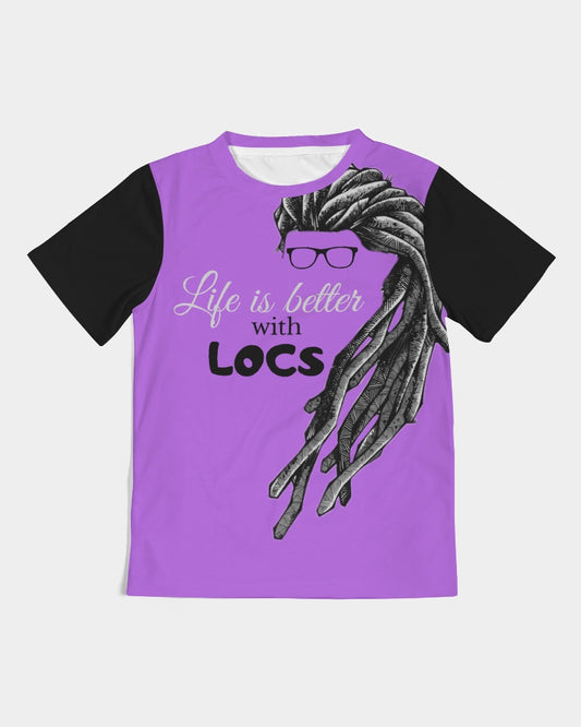 Locs Violet Kids Tee