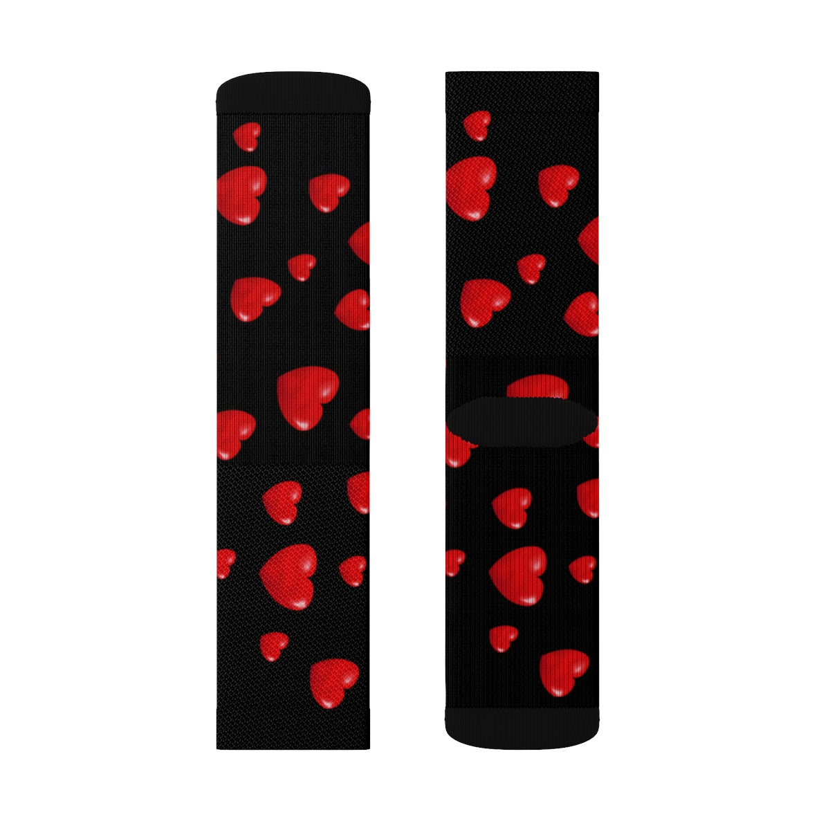 Black Heart Socks