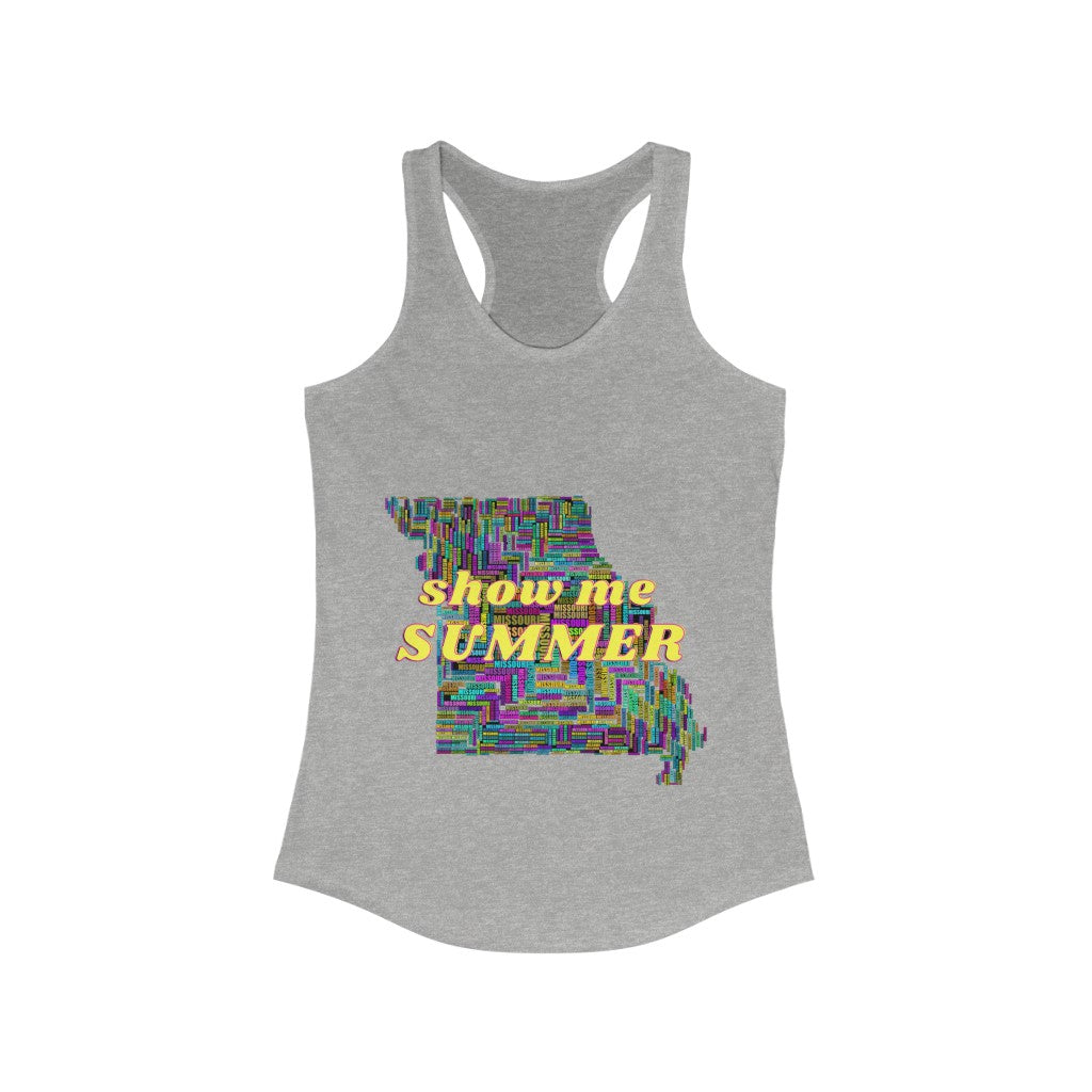 Show Me Summer Women's Ideal Racerback Tank
